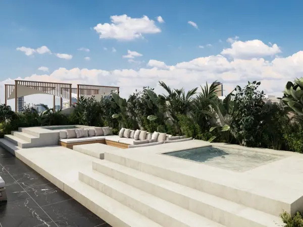 Estrena Depa en la Roma. Edificio de Lujo con Alberca. Nuevo!