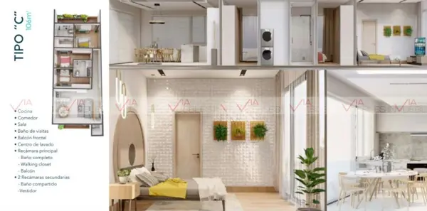 Departamento en venta en Los Rodriguez, Santiago — foto 2 de 12