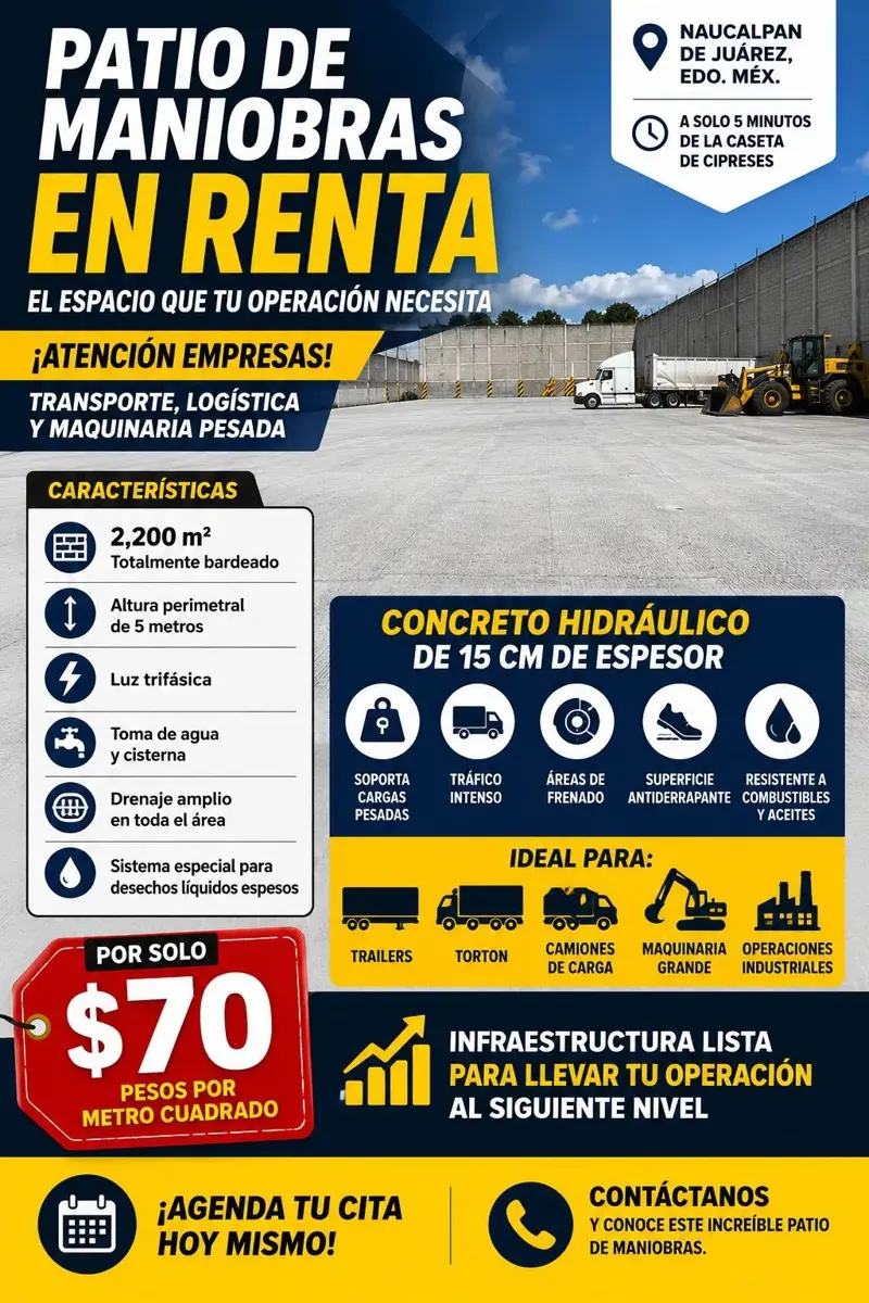 Terreno en renta en Cipreses (Las Julianas), Naucalpan de Juárez — foto 1 de 8