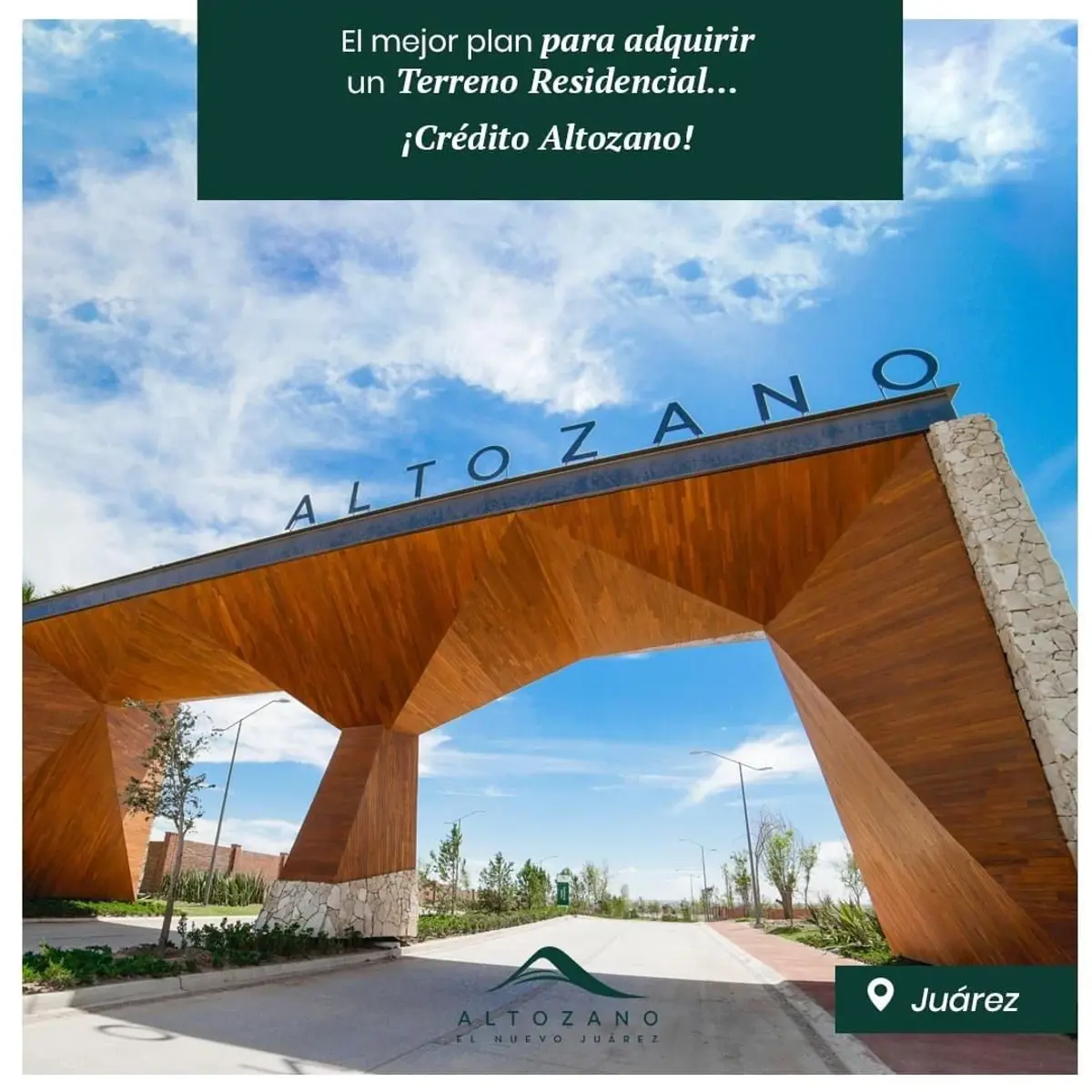 Terreno en venta en Altozano el Nuevo Juárez, Juárez — foto 1 de 5