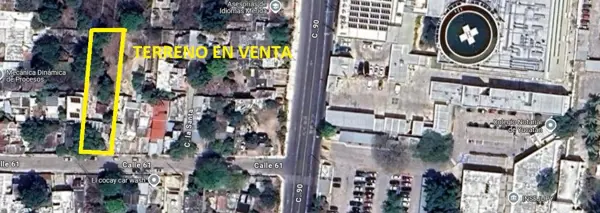 TERRENO EN VENTA CON CONSTRUCCION A MEDIA CUADRA DEL REGISTRO PUBLICO Y CATASTRO ESTATAL (INSEJUPY)