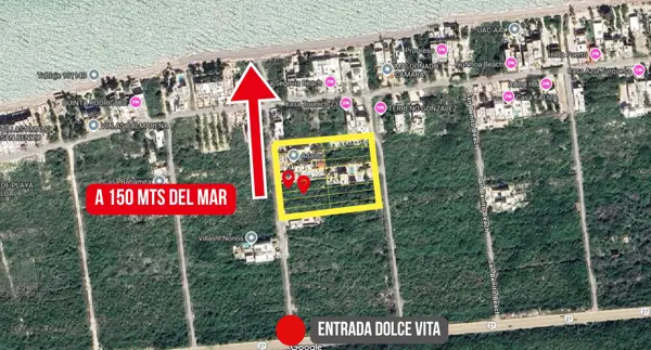 LOTES DE TERRENO UBICADOS EN SEGUNDA FILA LATERAL EN LA COSTA YUCATECA, EN EL PUERTO DE SAN BENITO