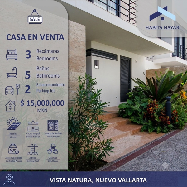 Casa en venta - Vista Natura
