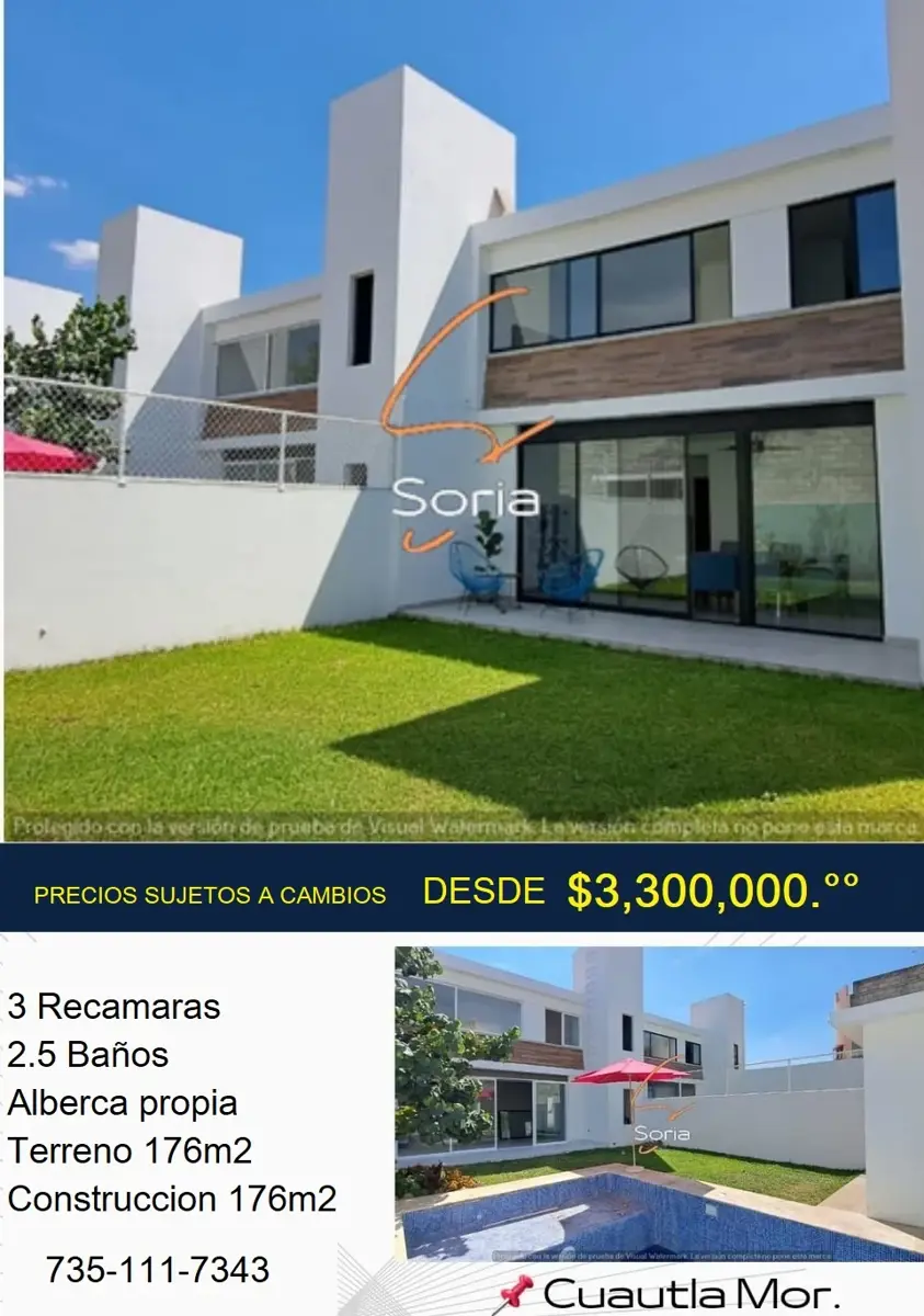 Casa en venta en Lazaro Cardenas, Cuautla — foto 1 de 26