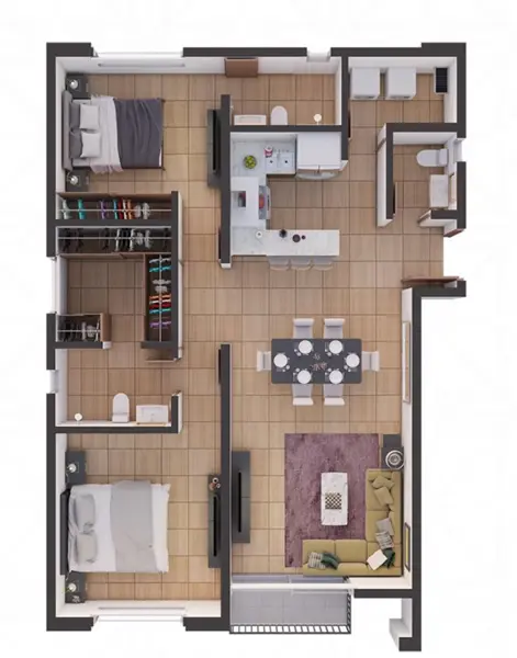 Departamento en renta en Santa Maria, Monterrey — foto 3 de 15