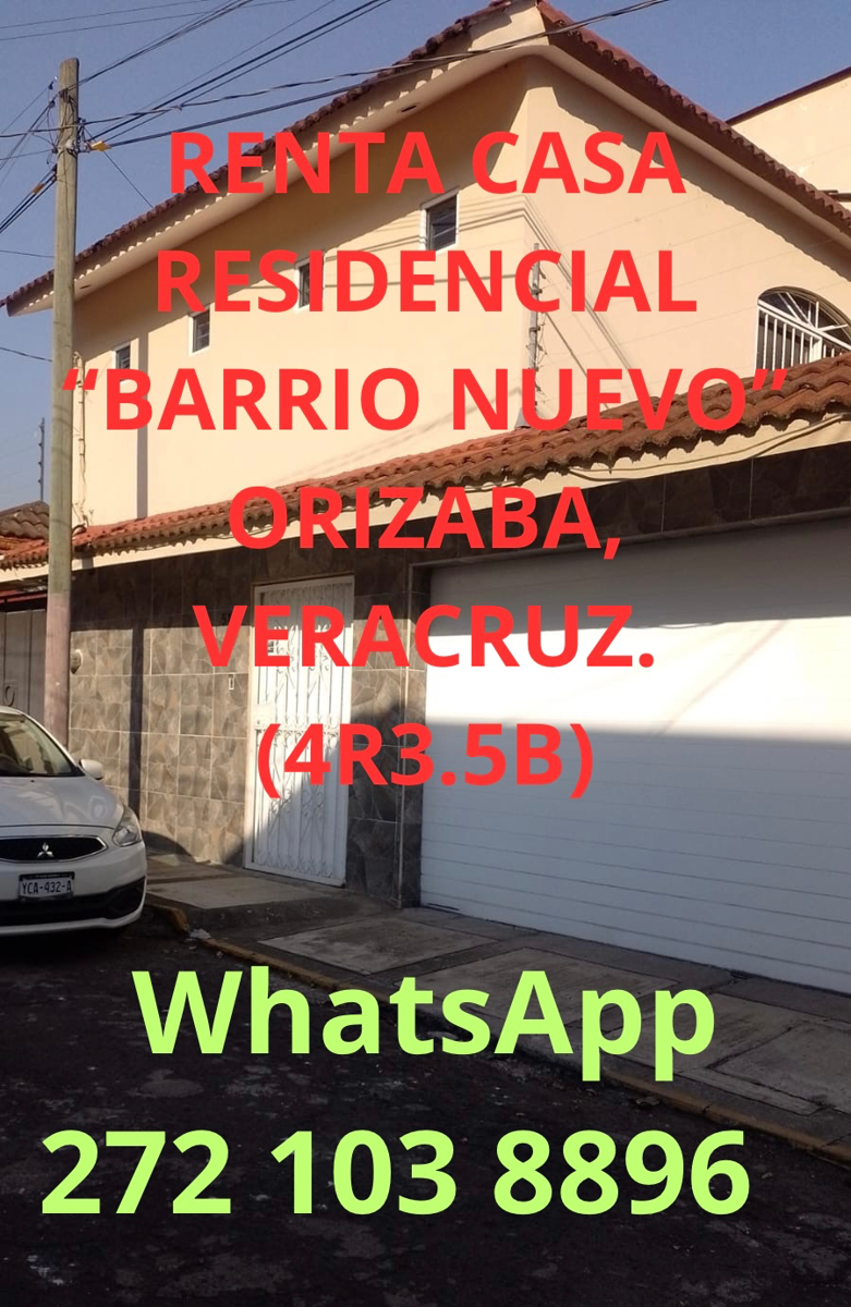 Casa en renta en Barrio Nuevo, Orizaba — foto 1 de 32