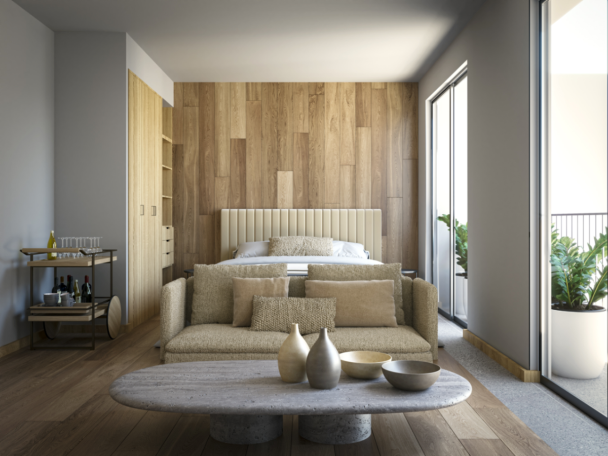 Vista 5 de Departamento en Roma Norte con terraza de 20 m², alberca y gimnasio