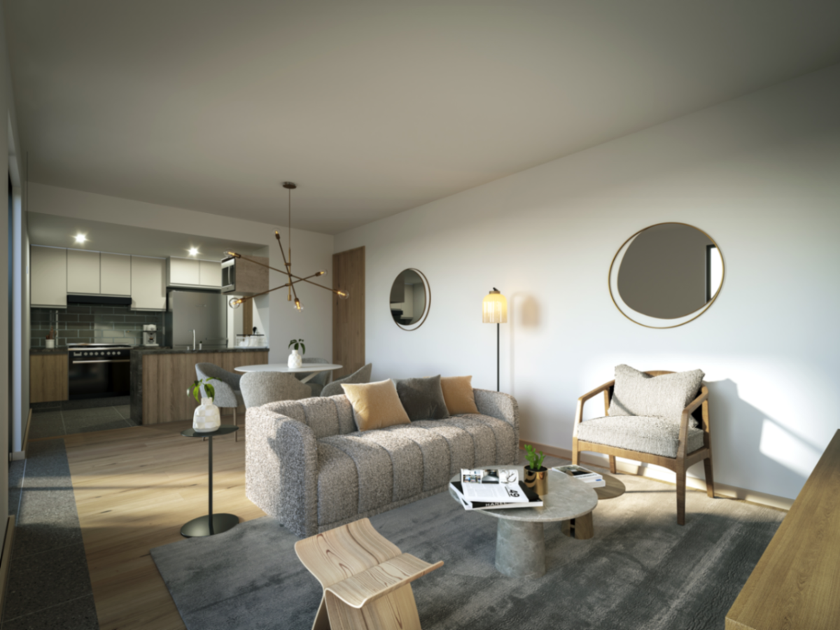 Vista 4 de Departamento en Roma Norte con terraza de 20 m², alberca y gimnasio
