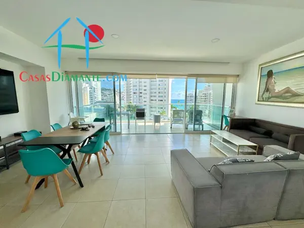 Depa con 2 recámaras, terraza con vista a las áreas comunes