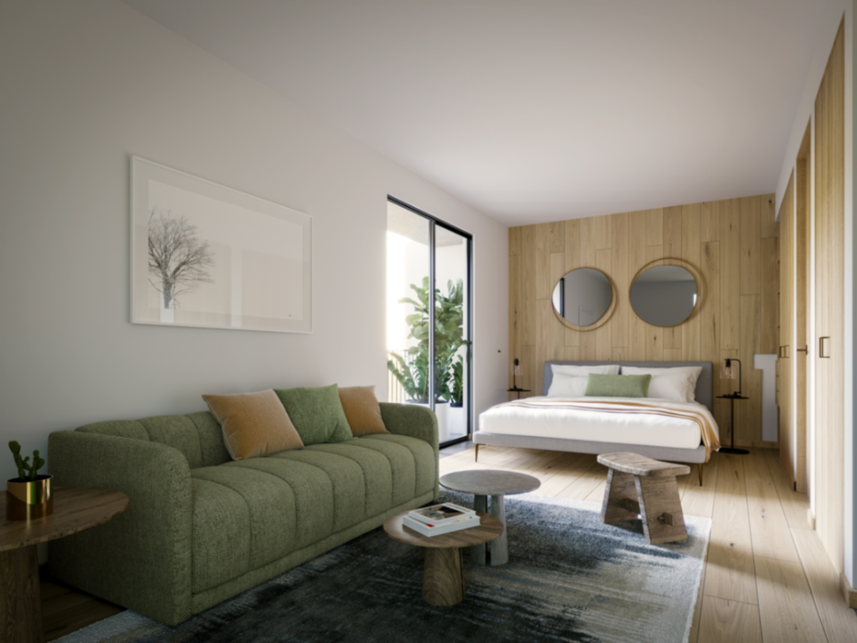 Vista 2 de 2-Bedroom Apartment with Private Terrace in Roma Norte