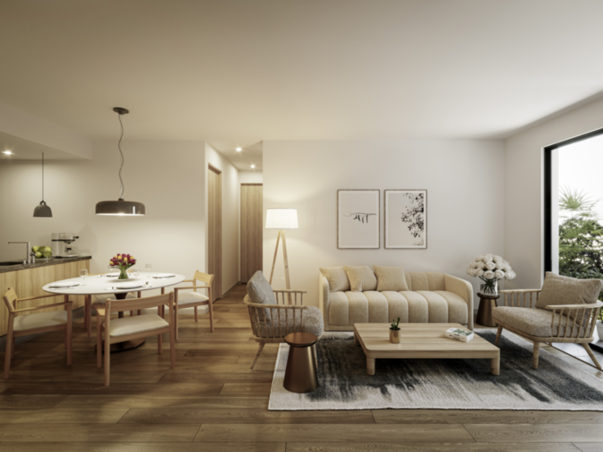 Vista 4 de 2-Bedroom Apartment with Private Terrace in Roma Norte