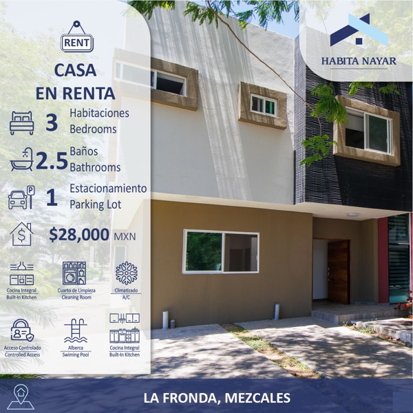 Casa en renta sin muebles, La fronda