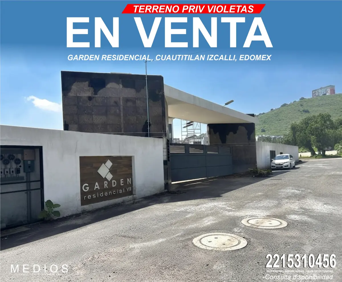 Terreno en venta en Hacienda del Parque 2a Sección, Cuautitlán Izcalli — foto 1 de 5