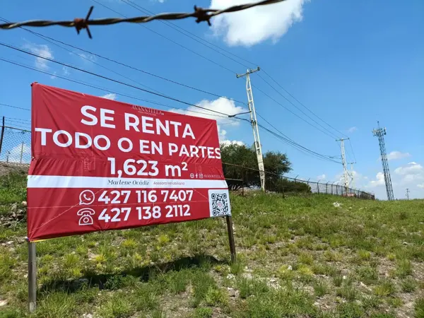 TERRENO EN RENTA SAN JUAN DEL RIO, QUERETARO