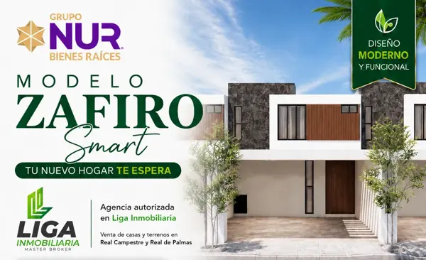 CASA EN VENTA MODELO ZAFIRO SMART REAL CAMPESTRE