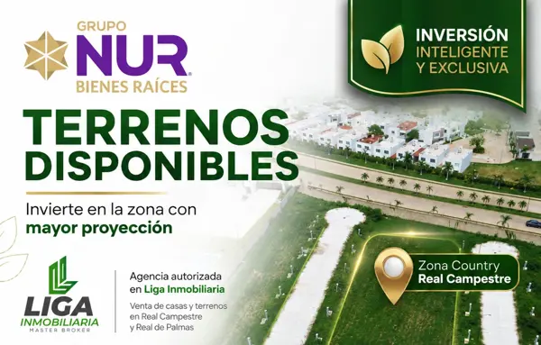 LOTES RESIDENCIALES EN VENTA REAL CAMPESTRE