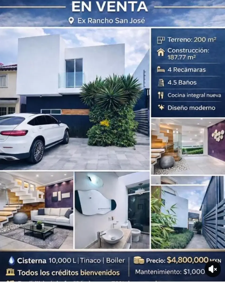 Casa en venta en Ex Hacienda San José, Toluca