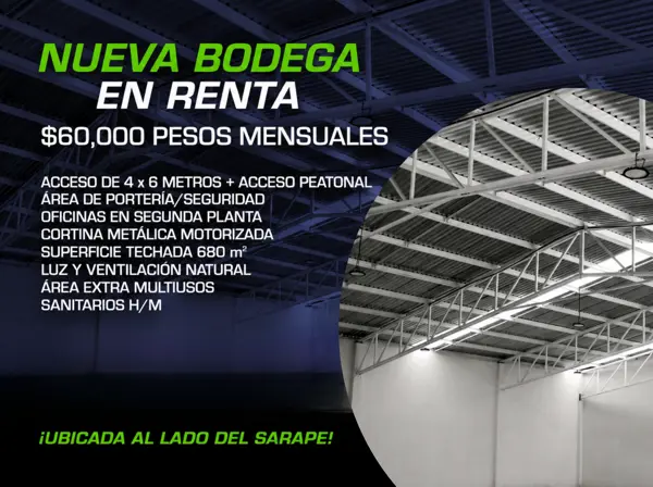 Bodega en Renta en Rancho las Varas