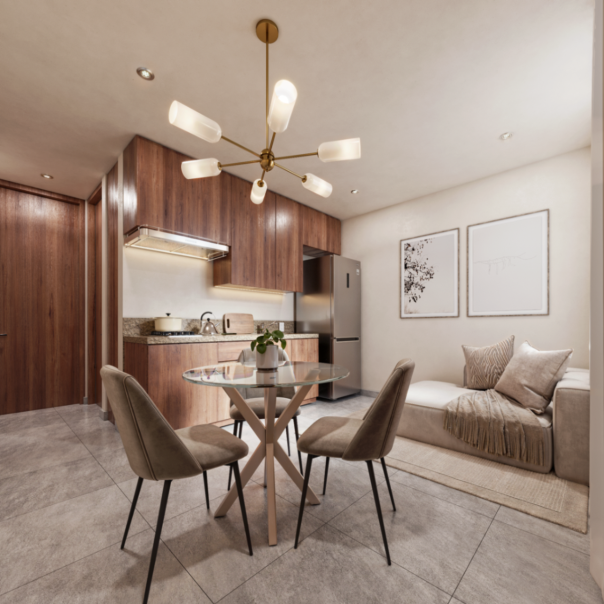 Departamento en venta en Temozon Norte, Mérida — foto 1 de 17
