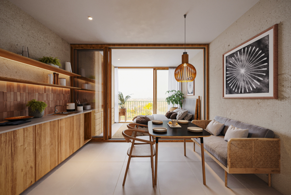 Departamento en venta en Dzibilchaltún, Mérida — foto 2 de 10