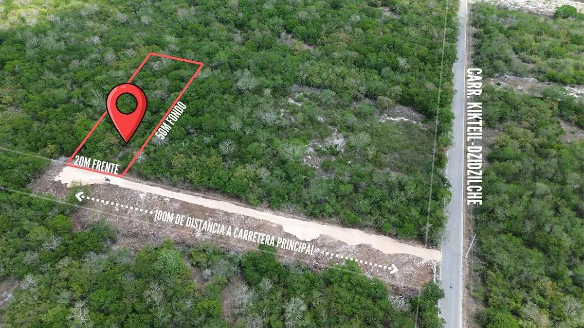 Terreno en venta en Kikteil, Mérida — foto 1 de 5