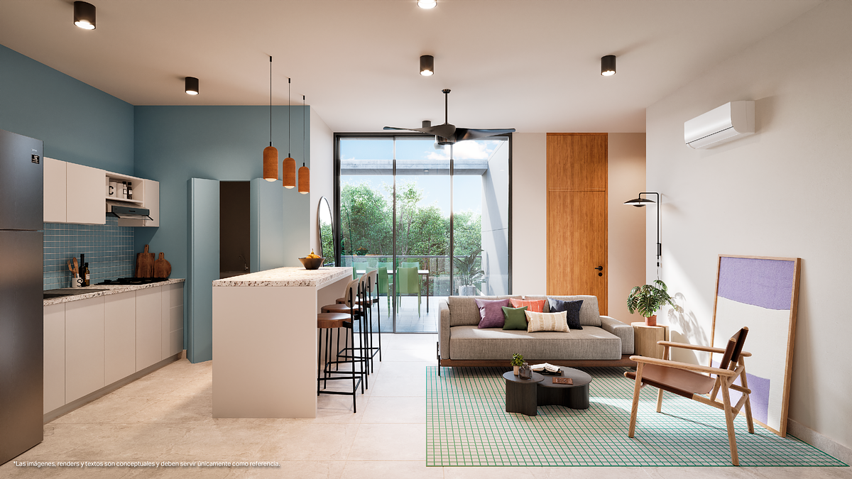 Departamento en venta en Real Montejo, Mérida — foto 1 de 7