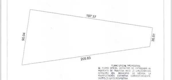 Terreno en venta Dzunucan I Tren Maya