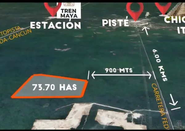 Lotes en Venta en Pisté Yucatan