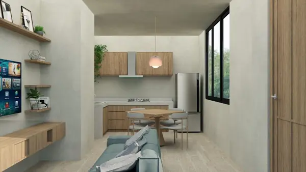 Departamento en venta en Dzitya, Mérida — foto 2 de 3