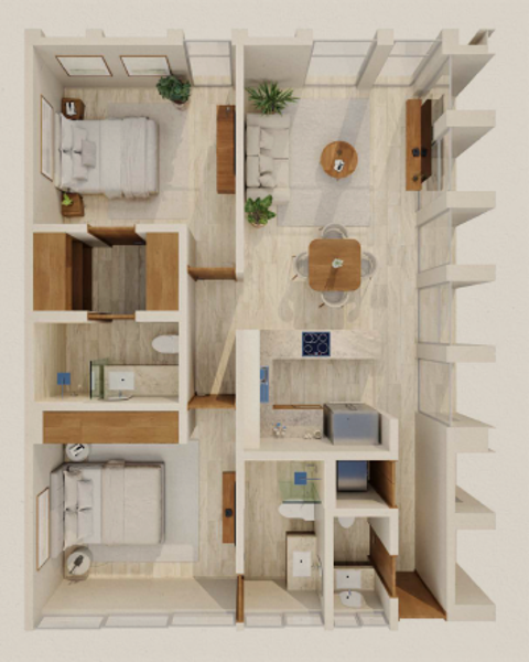 Departamento en venta en Temozon Norte, Mérida — foto 3 de 11