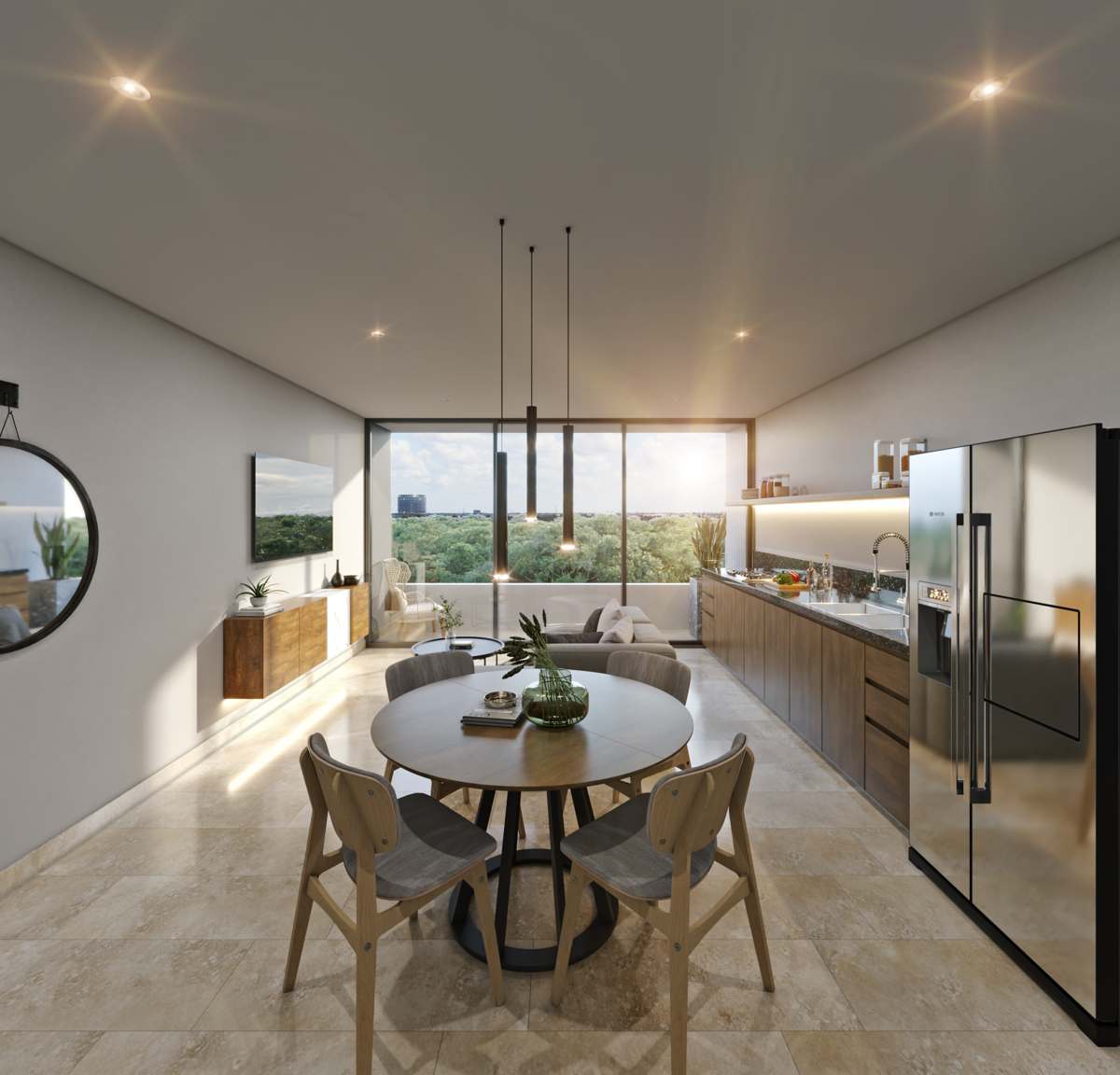 Departamento en venta en Montebello, Mérida — foto 1 de 8