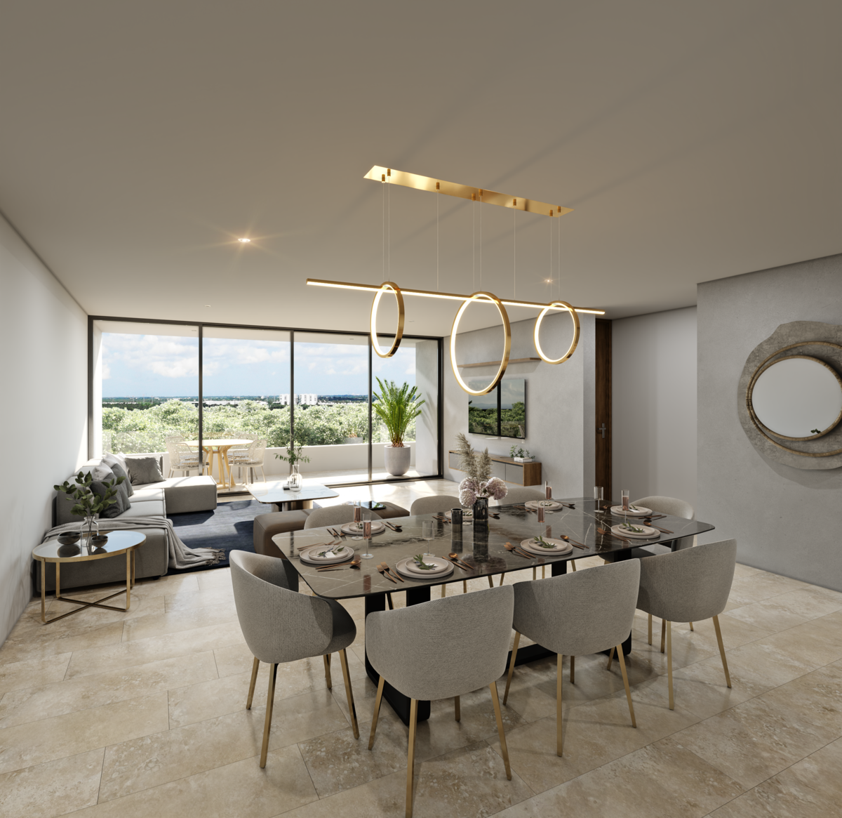 Departamento en venta en Montebello, Mérida — foto 1 de 8