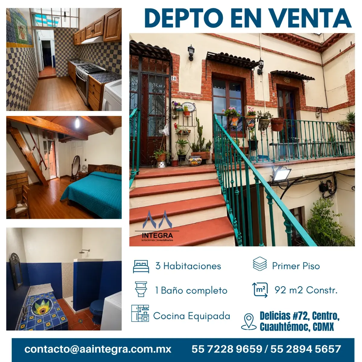 Departamento en venta en Centro (Área 7), Cuauhtémoc — foto 1 de 8