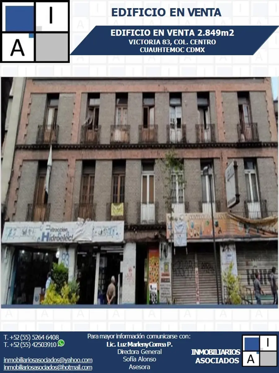 Edificio en venta en Centro (Área 1), Cuauhtémoc — foto 1 de 6