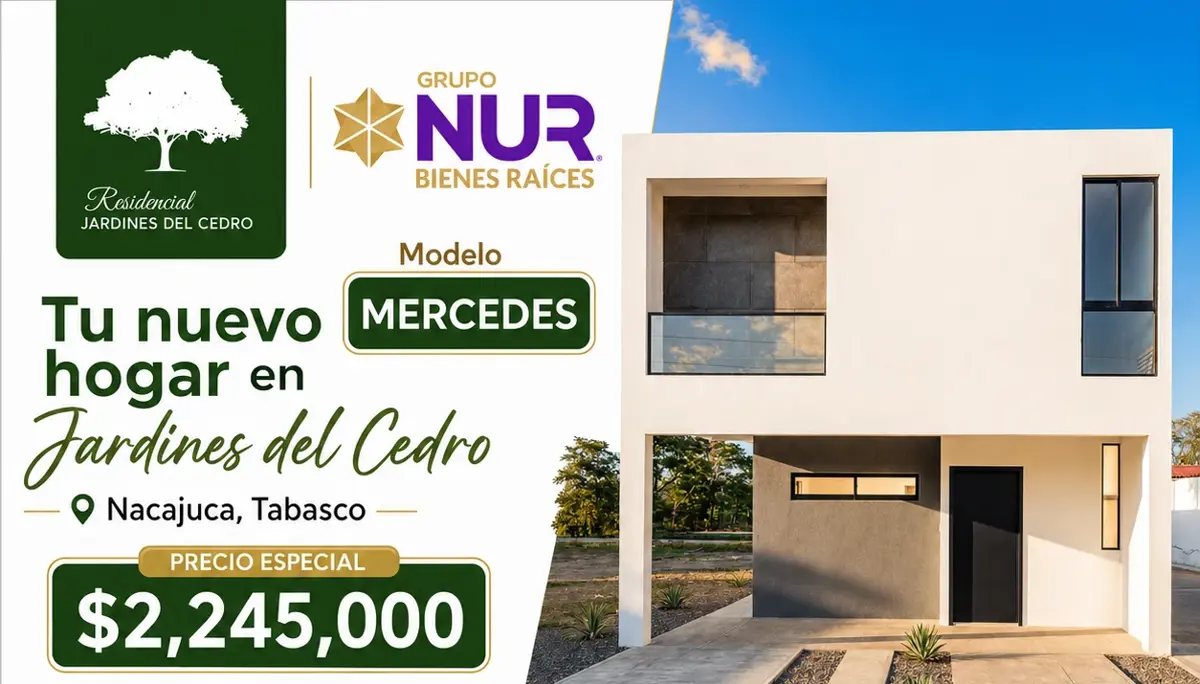 Casa en venta en El Cedro, Nacajuca — foto 1 de 2