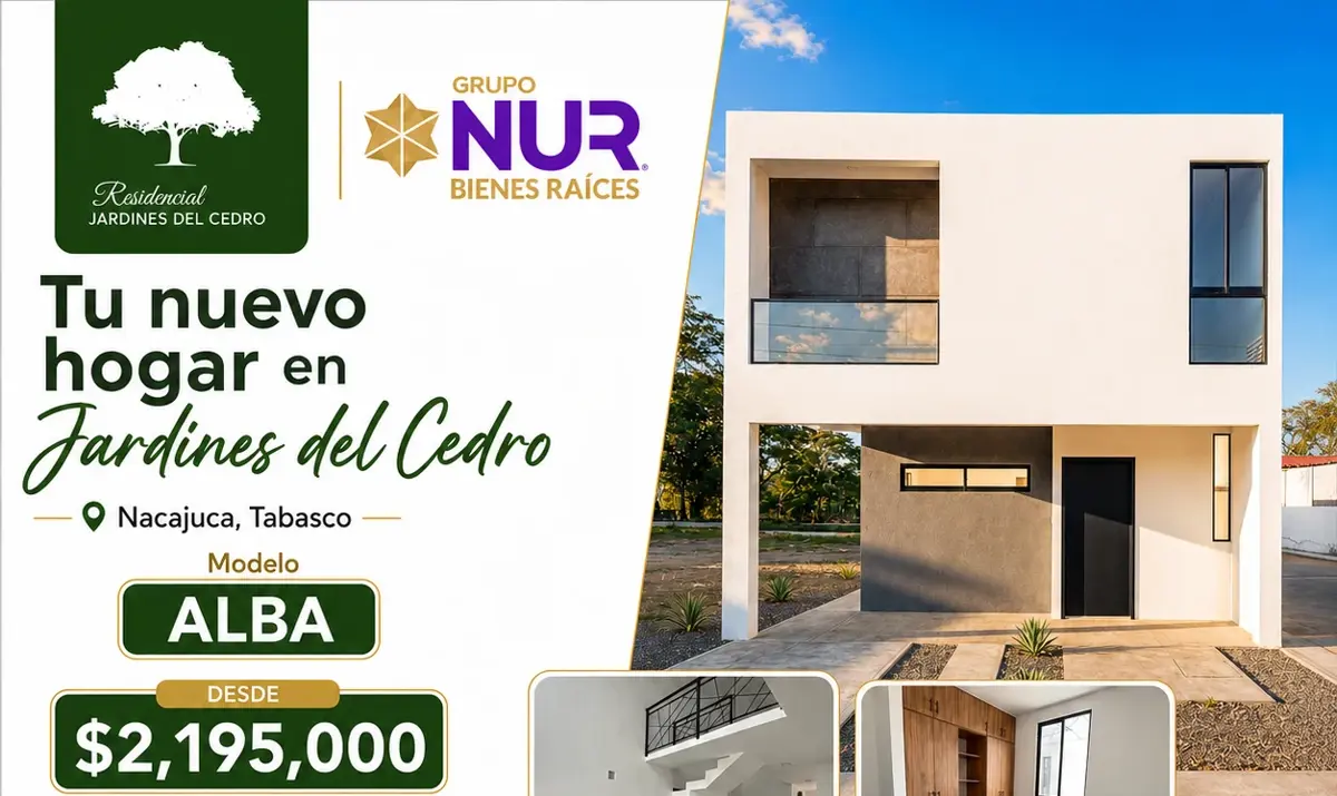 Casa en venta en El Cedro, Nacajuca — foto 1 de 2