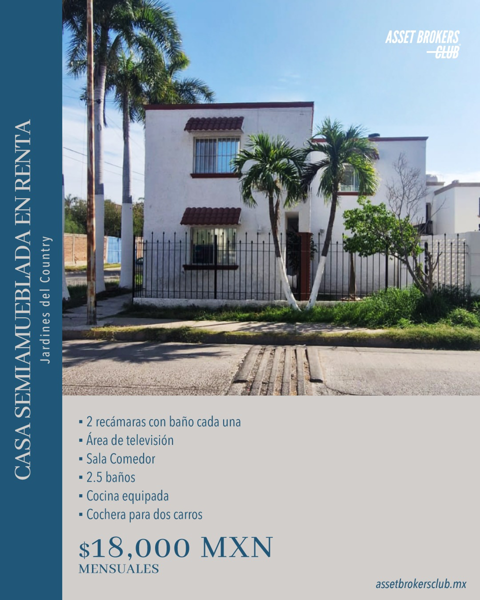 Casa en renta en Jardines del Country, Ahome — foto 1 de 18