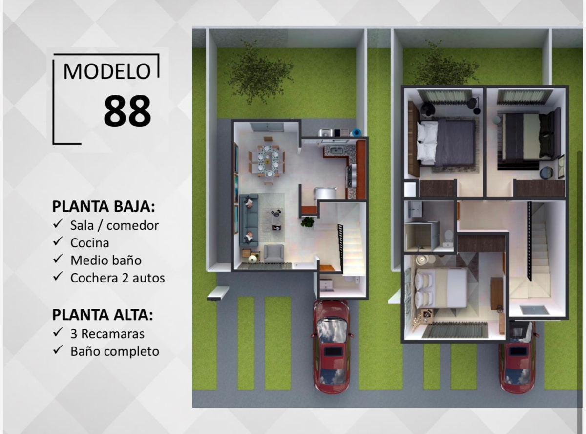 Vista 2 de Casa en Venta en Privadas de Santa Fe, Torreón, Coahuila de Zaragoza