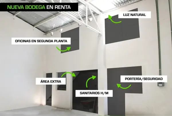 Bodega en renta en Provivienda, Saltillo — foto 2 de 7