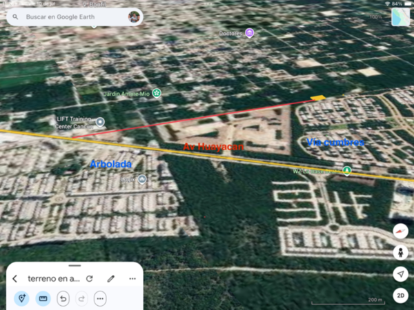Terreno Oportunidad zona huayacan av Durango