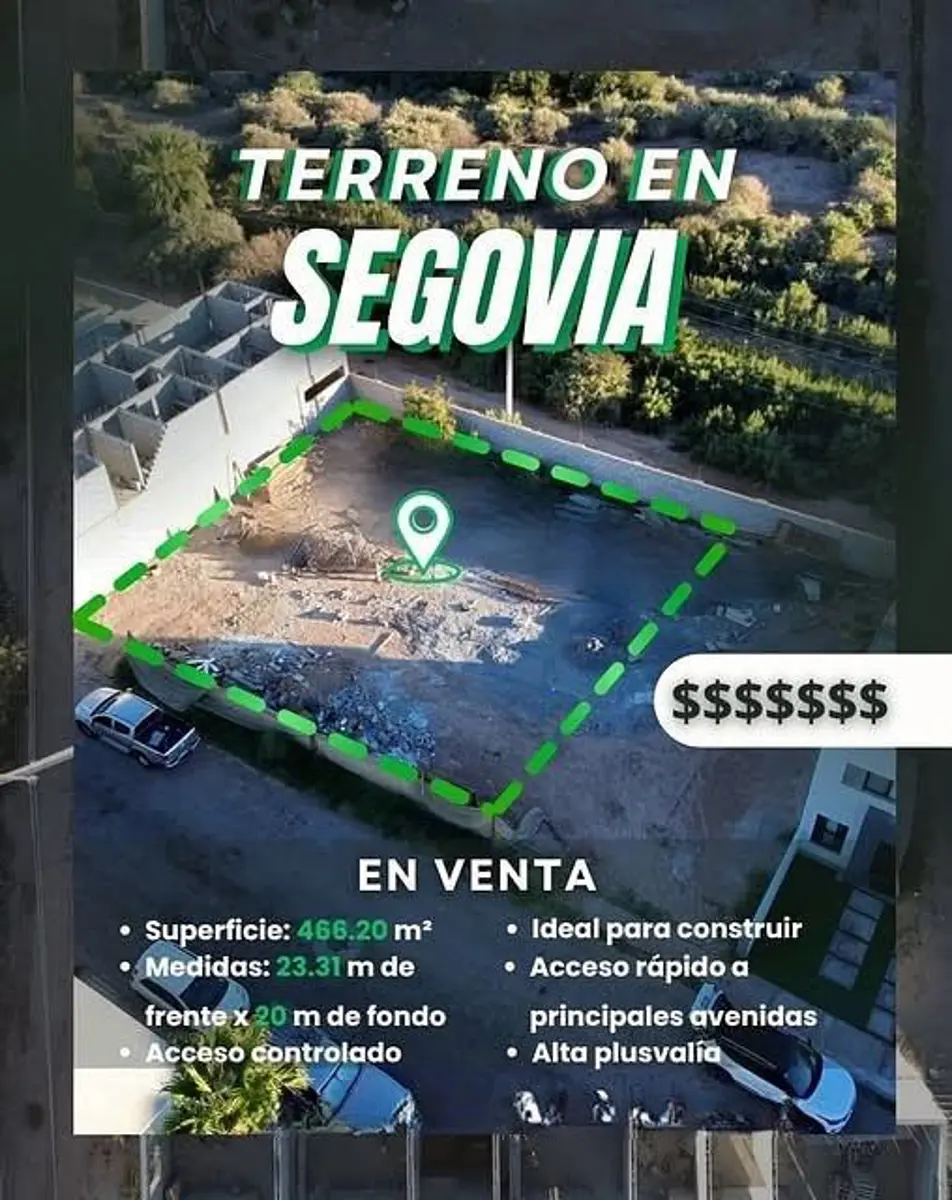 Terreno en venta en Residencial Segovia, Mexicali