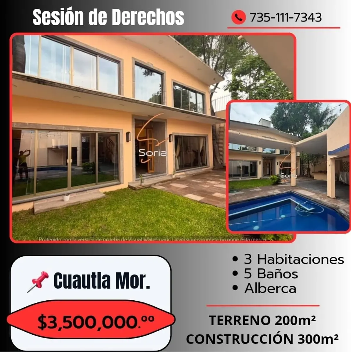 Casa en venta en Morelos, Cuautla — foto 1 de 47