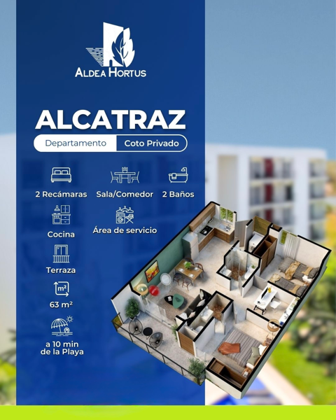Departamento en venta en Aldea Hortus, Bahía de Banderas — foto 2 de 8