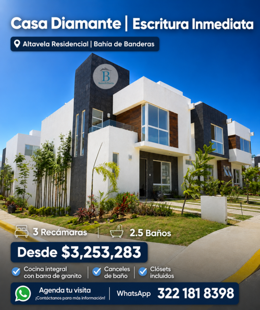 Casa en venta en Altavela, Bahía de Banderas — foto 1 de 12