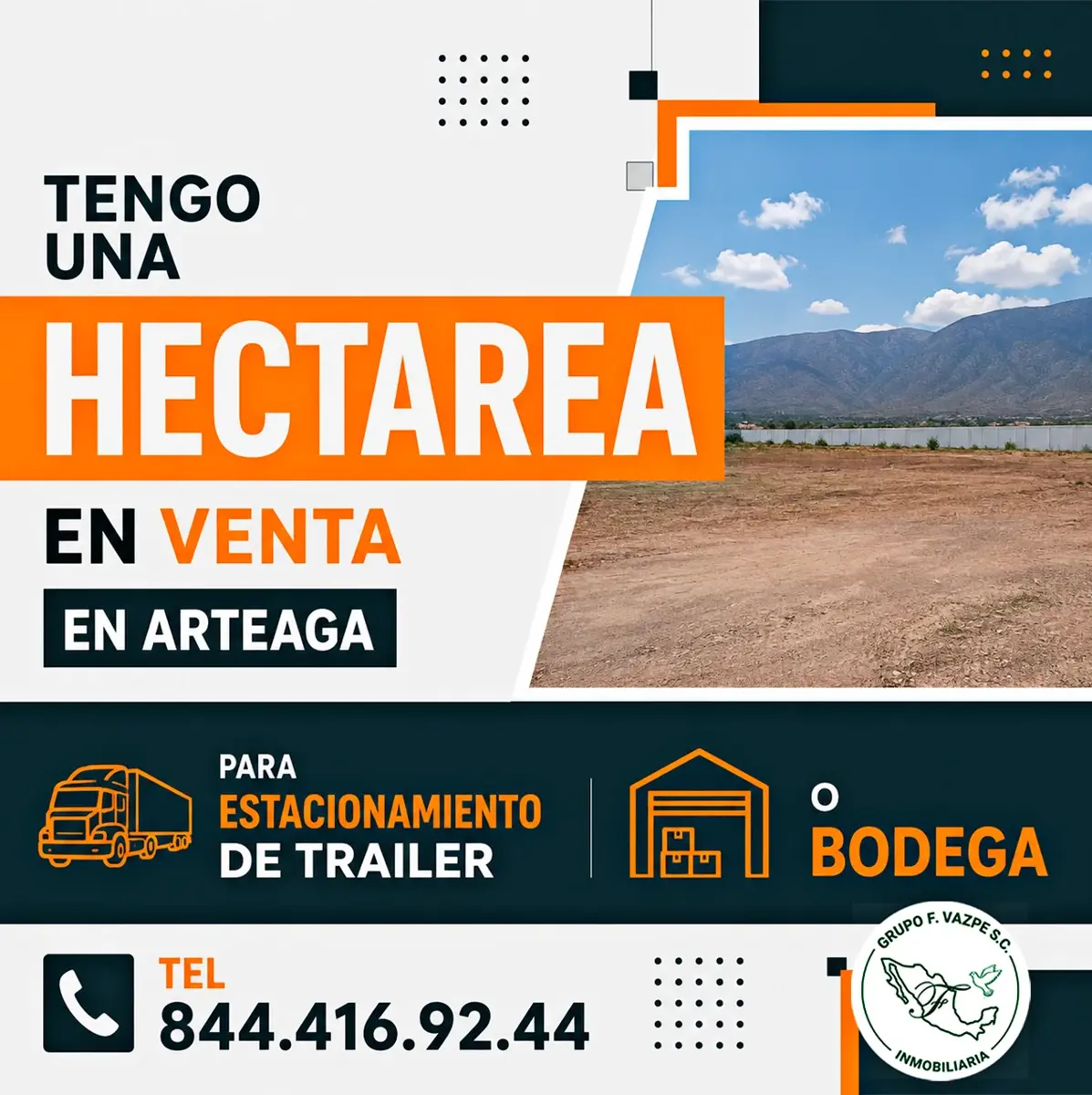 Terreno en venta en Arteaga Centro, Arteaga