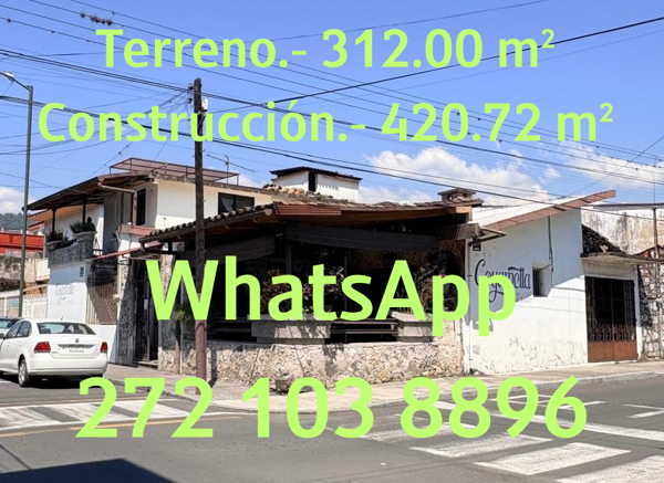 Área Comercial En Esquina Oriente 2 Sur 17 Orizaba Veracruz
