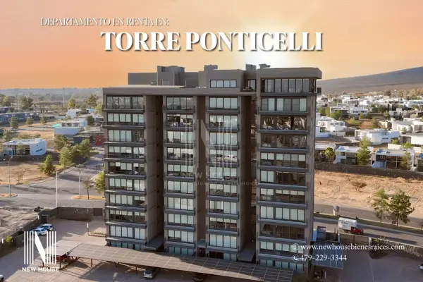 LOFT AMUEBLADO en RENTA ubicado en TORRE PONTICELLI LOFT AMUEBLADO en RENTA ubicado en TORRE PONTICELLI