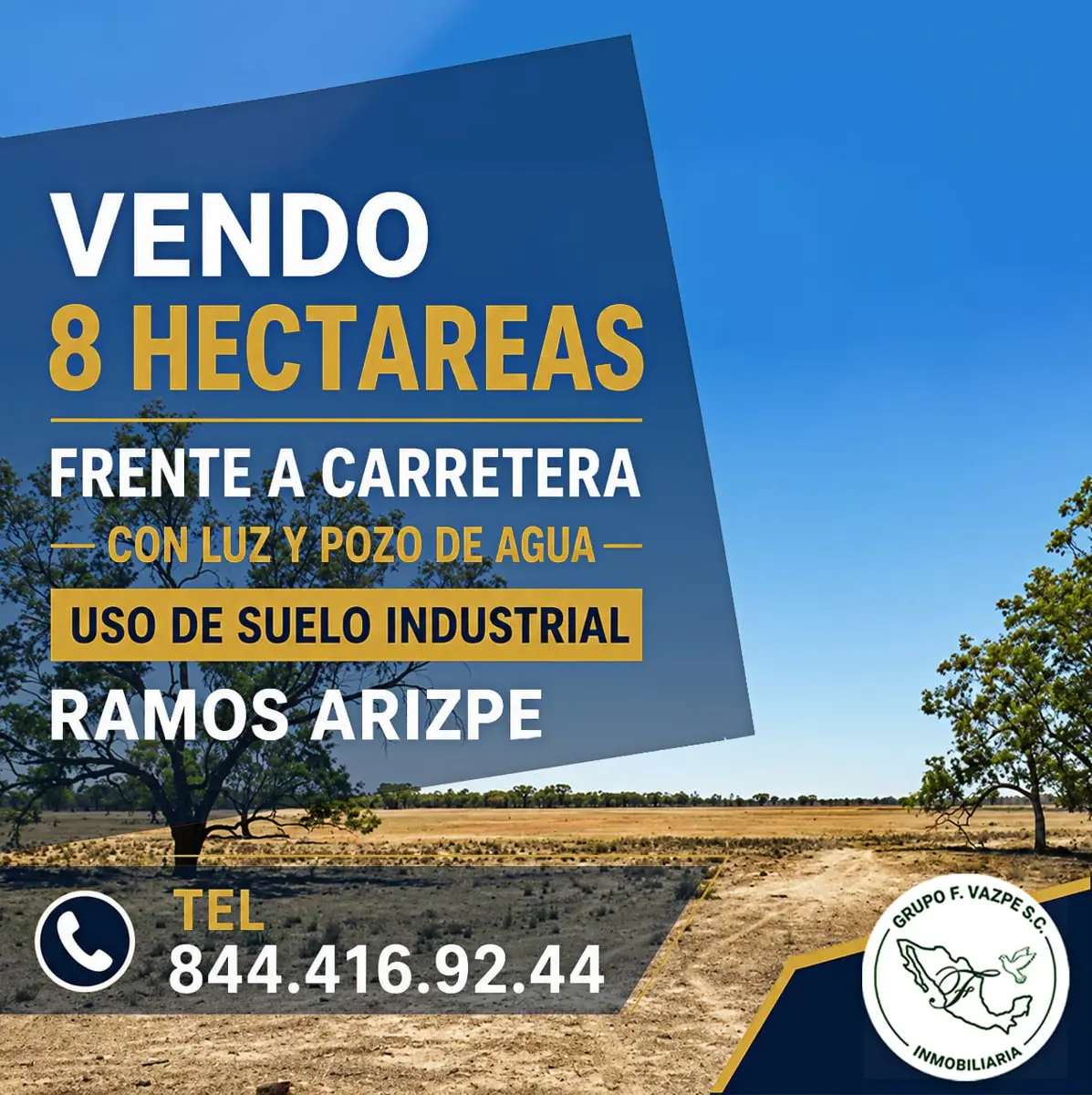 Terreno en venta en Ramos Arizpe Centro, Ramos Arizpe