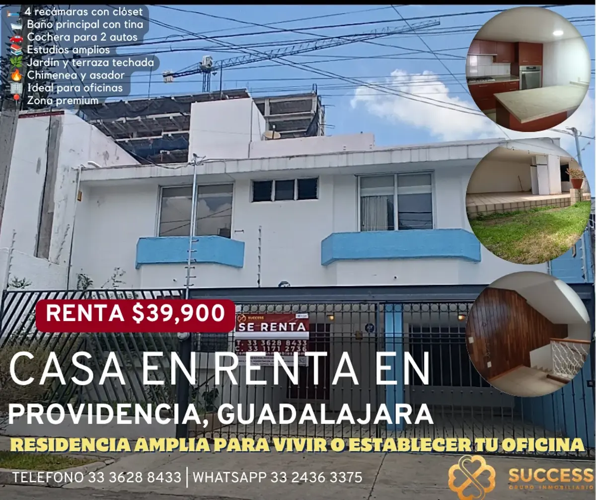 Casa en renta en Providencia, Guadalajara — foto 1 de 28