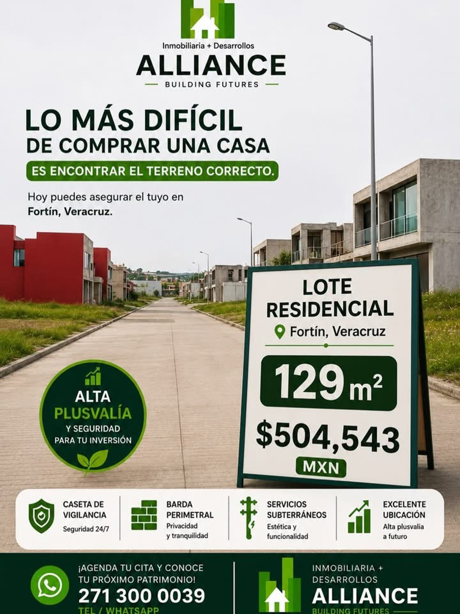 Terreno en venta en Tlacotengo, Fortín — foto 1 de 5
